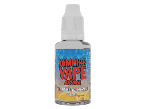 Vampire Vape Aroma Heisenberg Orange E-Liquid Flasche, 30ml, für Dampfer.