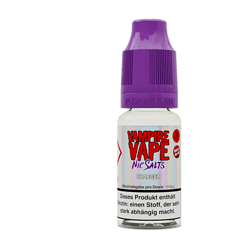 Vampire Vape Nic Salts Charger E-Liquid, 10ml Flasche mit lila Verschluss, für dampfende E-Zigaretten, mit Nikotin, aromatischer Geschmack, perfekt für das Vape-Erlebnis.