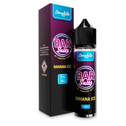 Longfill Longfill Vampire Vape Banane Ice E-Liquid in 10ml Flasche, mit Neon-Design, ideal für Frucht- und Eis-Liebhaber, perfekt für das Vape-Setup, ohne Nikotin.