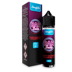 Longfill Longfill BAR Salt E-Liquid mit Kirsch-Himbeer-Geschmack, 10ml Flasche, 0mg, ideal für Vape-Liebhaber, hochwertige Geschmackskomposition, ansprechendes Design, für den persönlichen E-Zigaretten-Dampf Genuss.