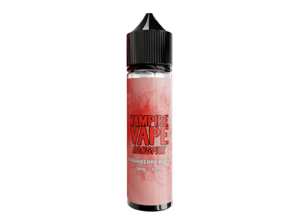 Vampire Vape - Aroma Strawberry Burst 10 ml 1 Vampire Vape Longfill E-Liquid in Geschmack Strawberry Burst, 10ml, 0mg Nikotin, für E-Zigaretten und Vape.