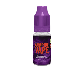 Vampire Vape E-Liquid Pikant & Grapefruit Fizz, 10ml, Nikotinfrei, für E-Zigaretten, fruchtiger Geschmack, auffällige Verpackung.