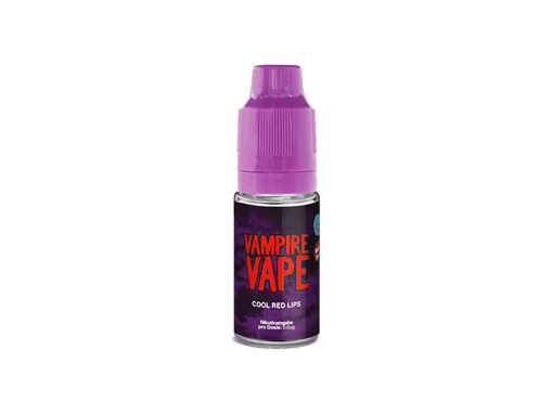 Vampire Vape Cool Red Lips E-Liquid, 10ml Flasche, für E-Zigaretten, intensiver Geschmack, nikotinfrei, aromatic, ideal für Dampfer, innovative Liquids bei LETZ Go.