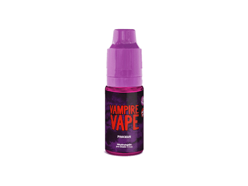 Vampire Vape Pinkman E-Liquid in 10ml Flasche, schrill und aromatisch, ideal für gedämpfte Vaping-Erlebnisse.