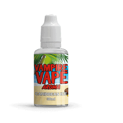Vampire Vape Aroma Caribbean Ice 30ml Flasche, Tropisches E-Zigaretten-Aroma mit icy Geschmack, für Dampfer geeignet, Fruchtiges Vape-Additiv, aromatisches Liquid, intensives Geschmackserlebnis, perfekt für selbstgemischte E-Liquids.