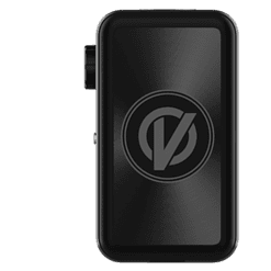 Schwarz schwarzes Handy-Halterung für Smartphone im Auto, kabelloses Ladegerät, modernes Design, Navigationsstütze, für Car Tech, Komfort beim Fahren, LETZ Go Produktfoto.