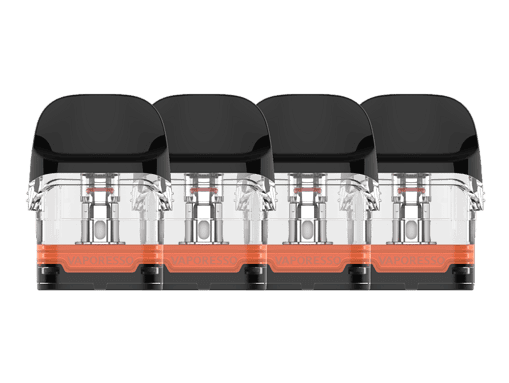 Vaporresso Pod-System, 4er Set, kompakte und stylische E-Zigaretten für unterwegs, einfache Handhabung und hochwertige Verarbeitung für Dampfer.