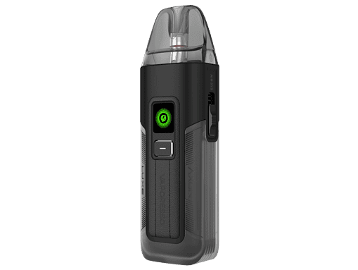Leere elektronische Zigarette mit LED-Anzeige in Schwarz, modernem Design, leicht zu bedienen, ideal für Dampfer, hochwertige Verarbeitung, für unterwegs geeignet, Safer Pot, easy to use.