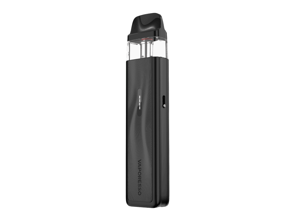 Vaporesso XROS 5 Mini E-Zigaretten Set 1 Vape-Pen mit FLEX-Kartusche, tragbare E-Zigarette, für Nikotin oder CBD, schwarzes Design, einfache Handhabung, ideal zum Reisen und unterwegs.