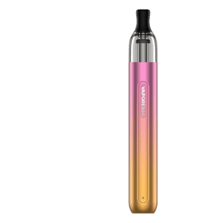 Leichter, kabelloser Vaporizer in Pastellfarben mit ergonomischem Design für unterwegs.