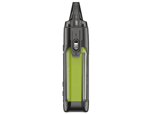 Vape-Gerät mit grünem Akku, handliches E-Zigaretten-Design, modernes Vaping-Tool, tragbare Verdampfer, elektronischer Dampfspender, langlebiges Vape-Device.