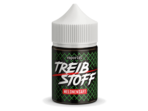 Erfrischendes Melonensaft-Vape mit grünem Netzdesign auf dunklem Hintergrund, ideal für Dampfer.
