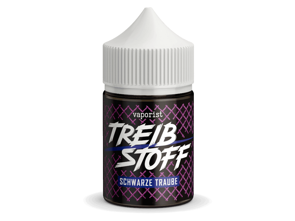 Vaporist Treibstoff Schwarze Traube 10ml 1 Vaporist Treibstoff Schwarze Traube in Dose, Energie-Booster mit intensiven Schwarze Traube Genuss, ideal für Aromatrends und E-Zigaretten.