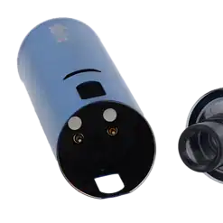 InnoCigs eGo POD E-Zigaretten Set 8 Anpassbarer Vape-Tank mit transparentem Design und schwarzer Basis, ideal für E-Zigaretten und Dampfer.