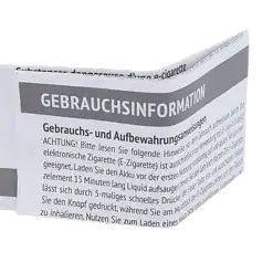 Gebrauchsinformation und Aufbewahrungshinweise für elektrische Zigaretten, E-Zigaretten, Liquid, Akku, Anleitung, Sicherheit, Gebrauchsanweisung, Produktbeschreibung, Rauchentwöhnung, Zubehör, Liquidtank, Sicherheitshinweise, Nutzungsanweisung.