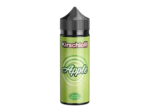 Kirschlolli Apple Aroma - 10ml Flasche für E-Zigaretten, frischer Apfelschmack, Flüssigkeit für E-Liquid, perfekt für Dampfer, Obstgeschmack, Aromastoffe, Longfill, ohne Nikotin, Shop LETZ Go.