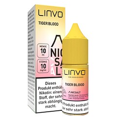 Linvo - Tiger Blood - Nikotinsalz Liquid