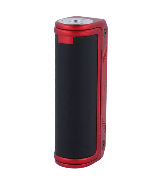 Lost Vape Thelema Solo 100 Watt 7 Leistungsstarker Akku mit rot-schwarzem Design, langanhaltende Energie für unterwegs.
