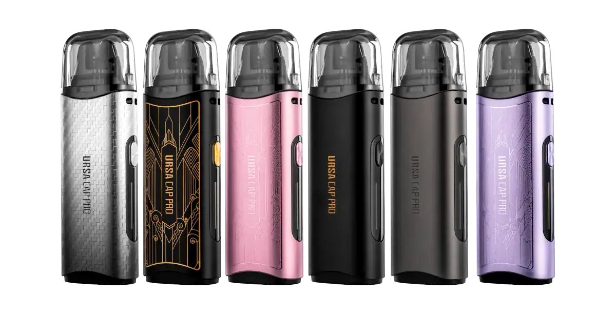 Vape-Geräte in verschiedenen Farben, langlebiges Design und innovative Technik, ideal für E-Zigaretten.