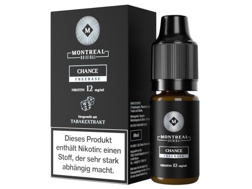 Montreal Original - Chance - E-Zigaretten Liquid