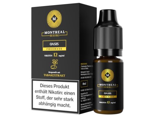 Montreal Original - Oasis - E-Zigaretten Liquid