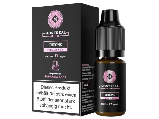 Montreal Original - Throne - E-Zigaretten Liquid