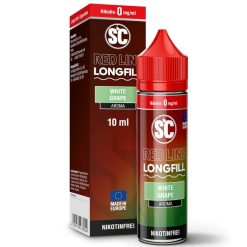 Aromaflasche Red Line Longfill White Grape, 10 ml, nikotinfrei, European Qualität.