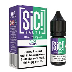 SiC! Salts Aloe Grape Nikotinsalz Liquid