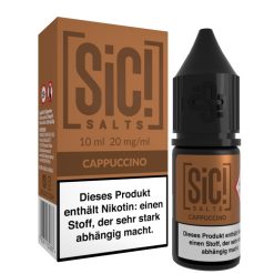 SiC! Salts Cappuccino Nikotinsalz Liquid
