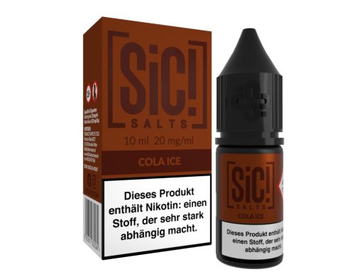 SiC! Salts Cola Ice Nikotinsalz Liquid