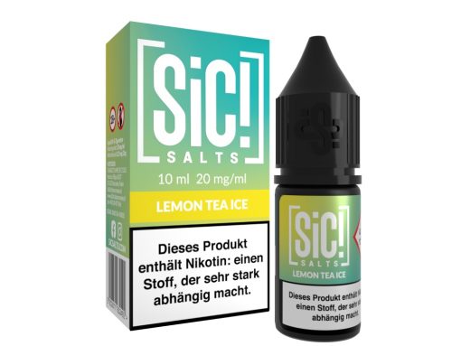 SiC! Salts Lemon Tea Ice Nikotinsalz Liquid