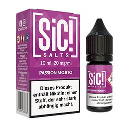 SiC! Salts Passion Mojito Nikotinsalz Liquid