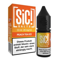 SiC! Salts Peach Tea Ice Nikotinsalz Liquid