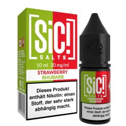 SiC! Salts Strawberry Rhubarb Nikotinsalz Liquid