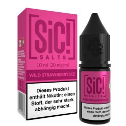 SiC! Salts Wild Strawberry Ice Nikotinsalz Liquid