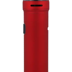 Vape Akku in Rot, tragbar und leistungsstark für E-Zigaretten, mit Druckknopf und langlebiger Batterie.