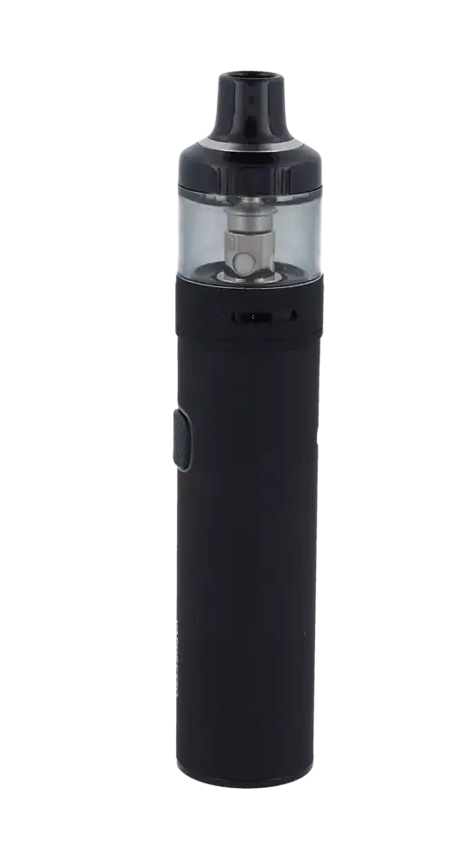 Nachfüllbare E-Zigarette, schwarzes Design, vielseitiges Vape-Modell, tragbar, einfache Bedienung, für Dampfer und E-Zigarettenliebhaber, langlebig, hochwertig, modern, komfortabel, Stilvoll.