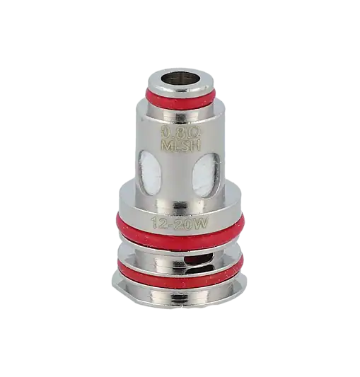 Druckkopf für E-Zigaretten mit Edelstahl und roten Dichtungen, passend für 12-20 Watt, hochwertige Qualität.