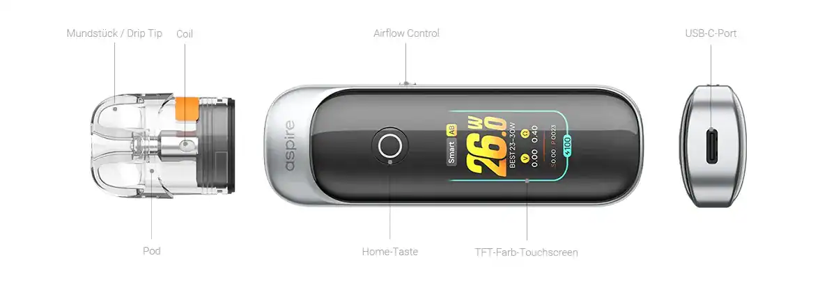 Aspire Pixo E-Zigaretten Set
