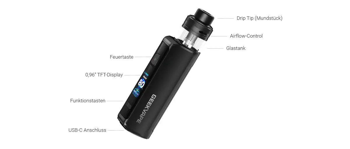 GEEKVAPE Aegis Force E-Zigaretten Set