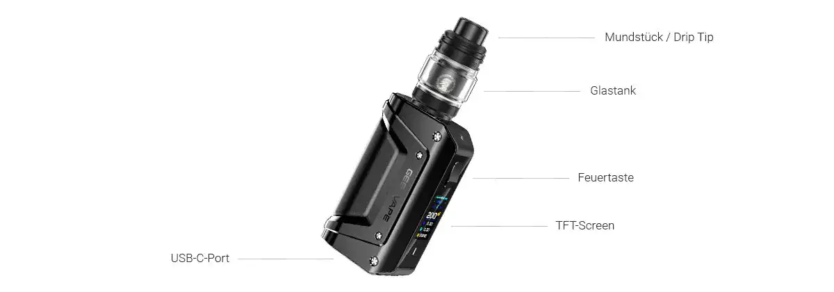 GeekVape Aegis Legend 3 E-Zigaretten Set