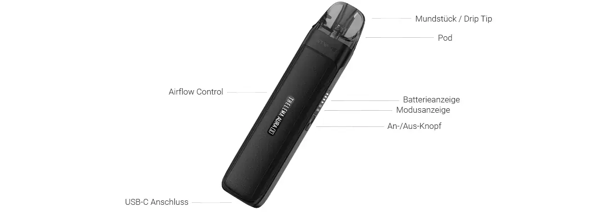 Lost Vape Thelema Aura S E-Zigaretten Set