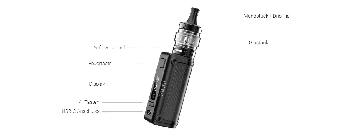 Lost Vape Thelema Mini 45W E-Zigaretten Set