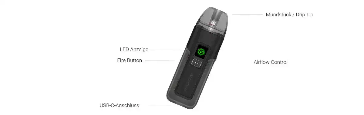 Vaporesso LUXE X2 E-Zigaretten Set 11 Vaporesso LUXE X2 E-Zigaretten Set
