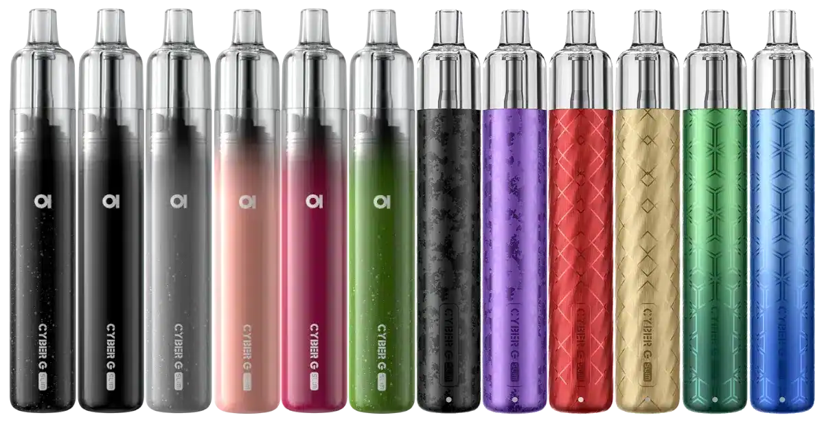Aspire Cyber G Slim E-Zigaretten Set 4 Aspire Cyber G Slim E-Zigaretten Set