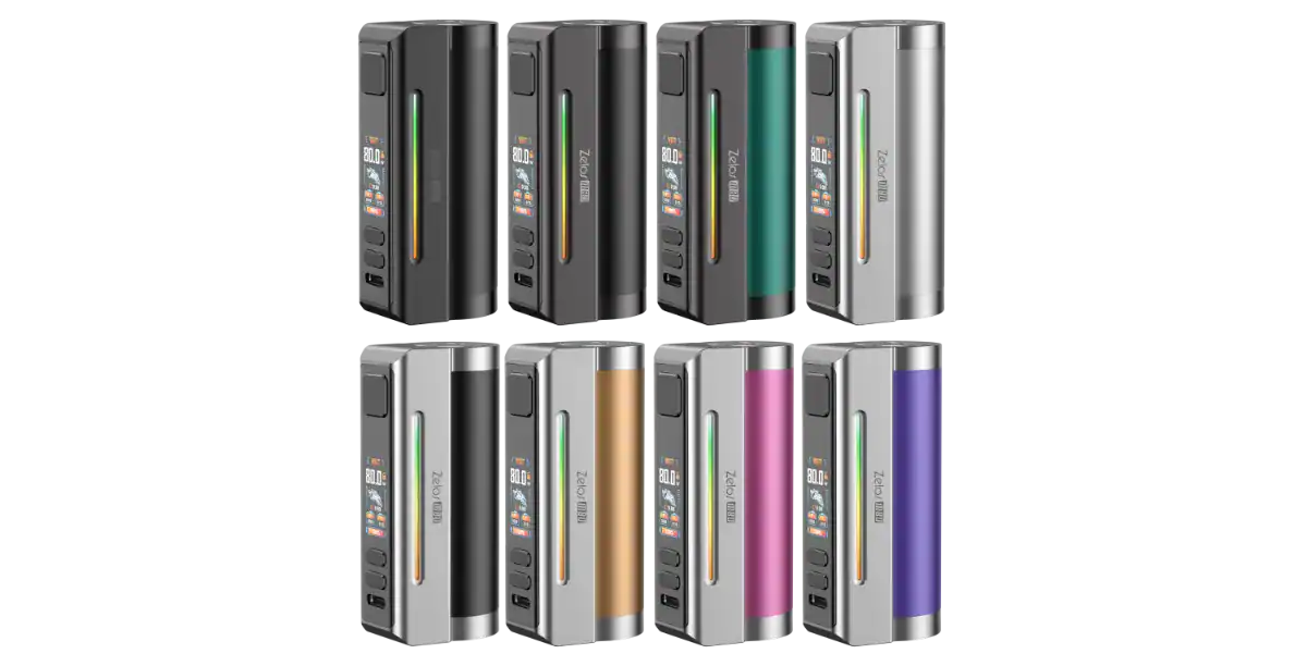 Vape-Geräte in verschiedenen Farben, modern und vielseitig, mit digitalem Display und ergonomischem Design. Perfekt für Dampfer, die auf Qualität und Style Wert legen. Hochwertige E-Zigaretten zum besten Preis bei LETZ Go.
