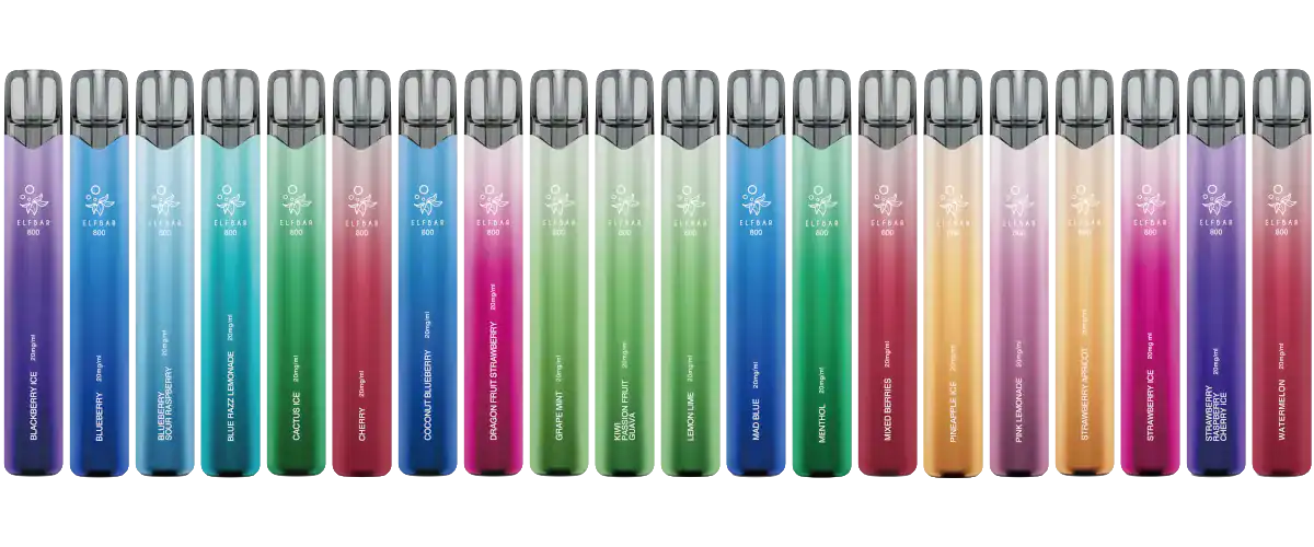 Elfbar 800 Einweg E-Zigarette 0mg/ml 2 Elfbar 800 Einweg E-Zigarette