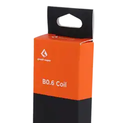 2. Hochwertige B0.6 Coil für E-Zigaretten, kompatibel mit Mesh-Technologie, 15-25W, für aromatisches Dampfen – original LETZ GO Zubehör.