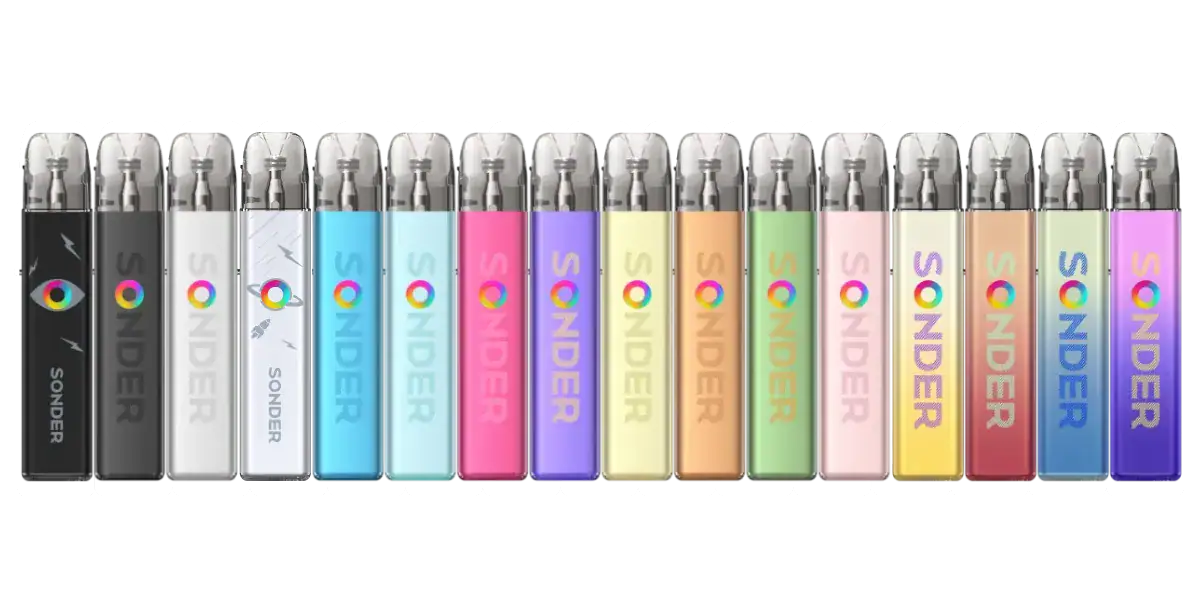 Farbenfrohe SONDER Vape-Boxen in bunten Designs, ideal für Genuss und Style.
