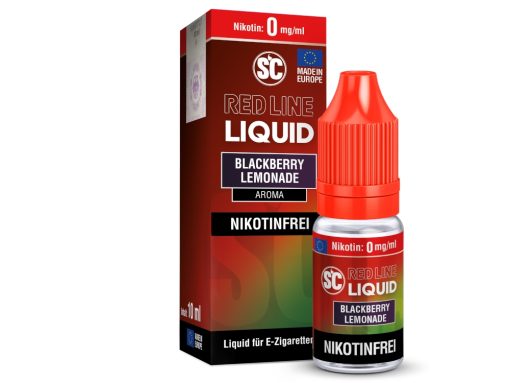 Erfrischende Blackberry Lemonade E-Zigaretten-Liquid, nikotinfrei, 10ml Flasche, ideal für elektronische Zigaretten, aromatischer Geschmack.